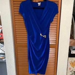 Cache Blue Wrap Dress